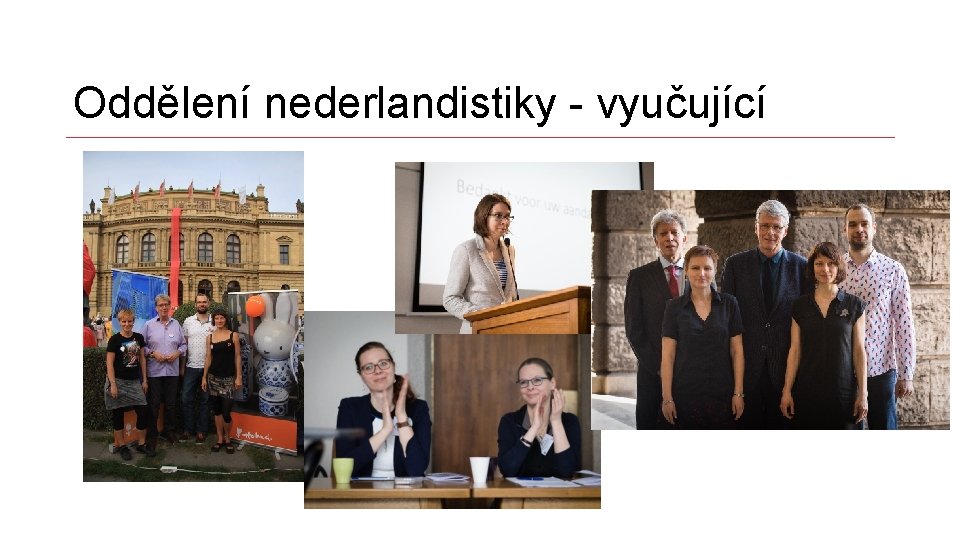 Oddělení nederlandistiky - vyučující 