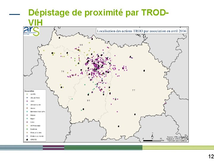 Dépistage de proximité par TRODVIH 12 