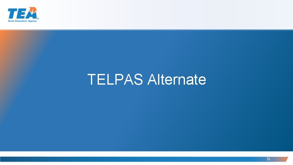 TELPAS Alternate 51 