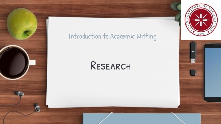 Introduction to Academic Writing Research 