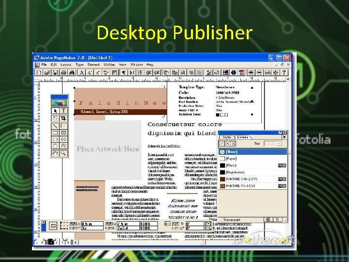 Desktop Publisher 