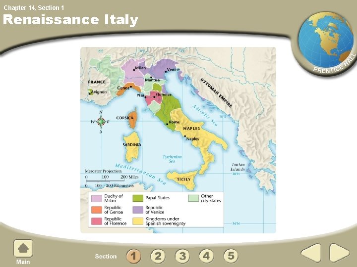 Chapter 14, Section 1 Renaissance Italy 