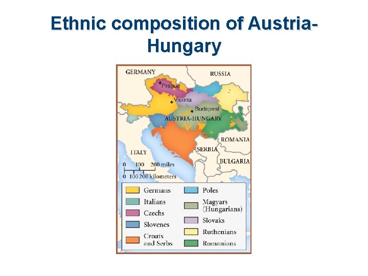 Ethnic composition of Austria. Hungary 