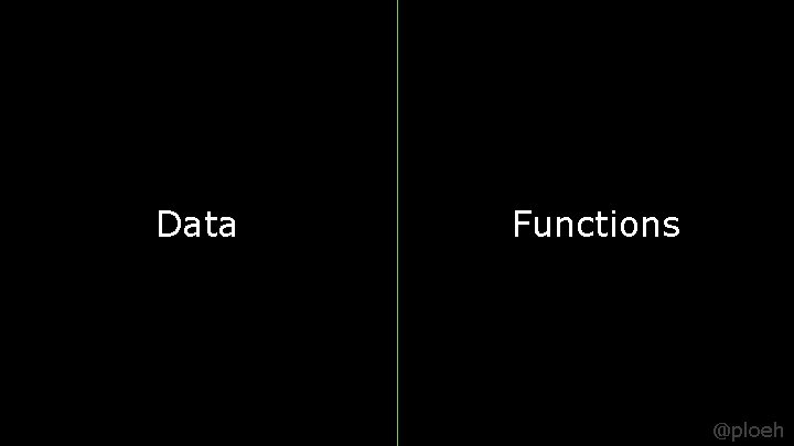 Data Functions @ploeh 