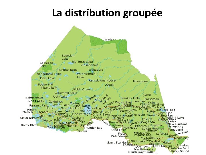 Le peuplement Concepts relies au peuplement Rural fait