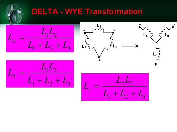 DELTA - WYE Transformation 