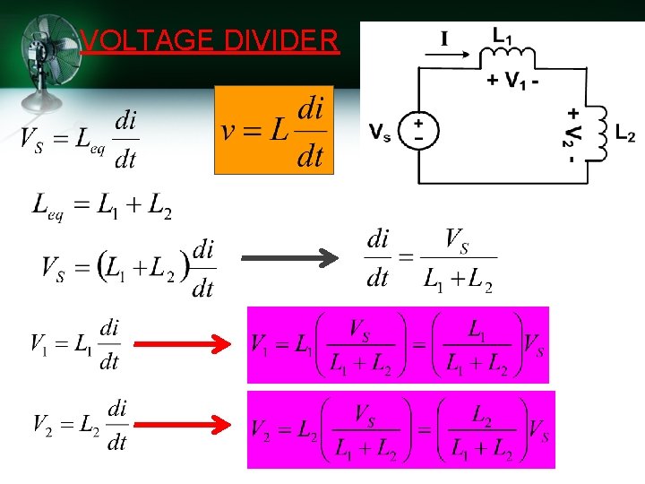 VOLTAGE DIVIDER 