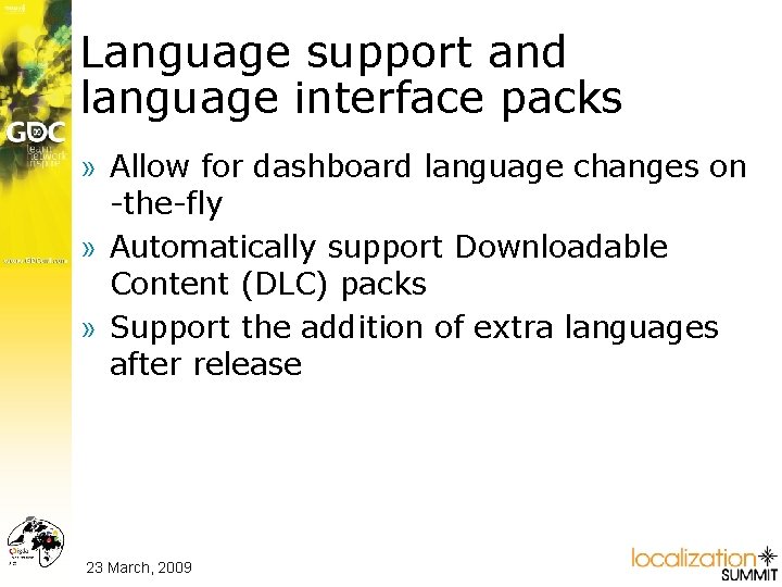 Language support and language interface packs » Allow for dashboard language changes on -the-fly