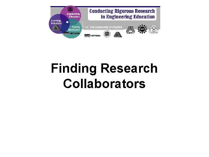 Finding Research Collaborators 