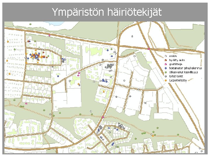 Ympäristön häiriötekijät 