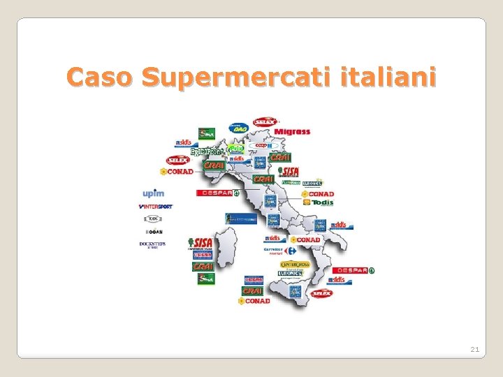Caso Supermercati italiani 21 