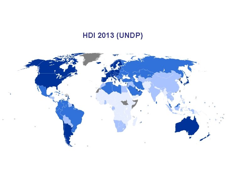 HDI 2013 (UNDP) 