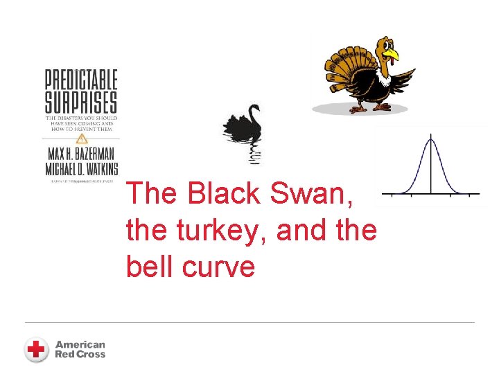 The Black Swan, the turkey, and the bell curve 