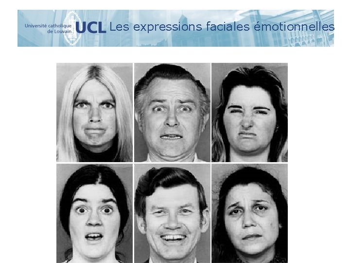 Les expressions faciales émotionnelles 