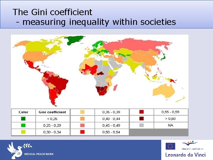 The Gini coefficient - measuring inequality within societies The Gini coefficient - measuring inequality within societies