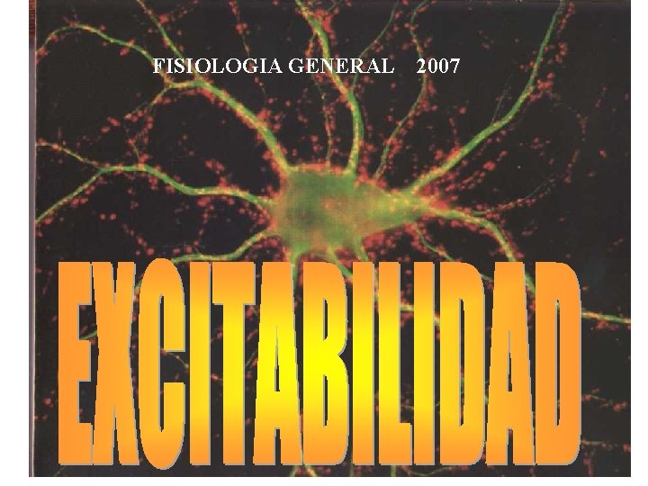 FISIOLOGIA GENERAL 2007 