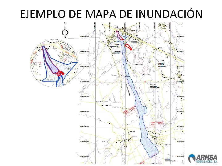 EJEMPLO DE MAPA DE INUNDACIÓN 