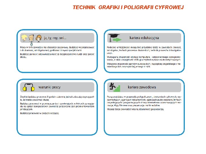 TECHNIK GRAFIKI I POLIGRAFII CYFROWEJ 