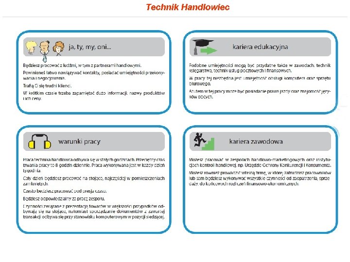 Technik Handlowiec 