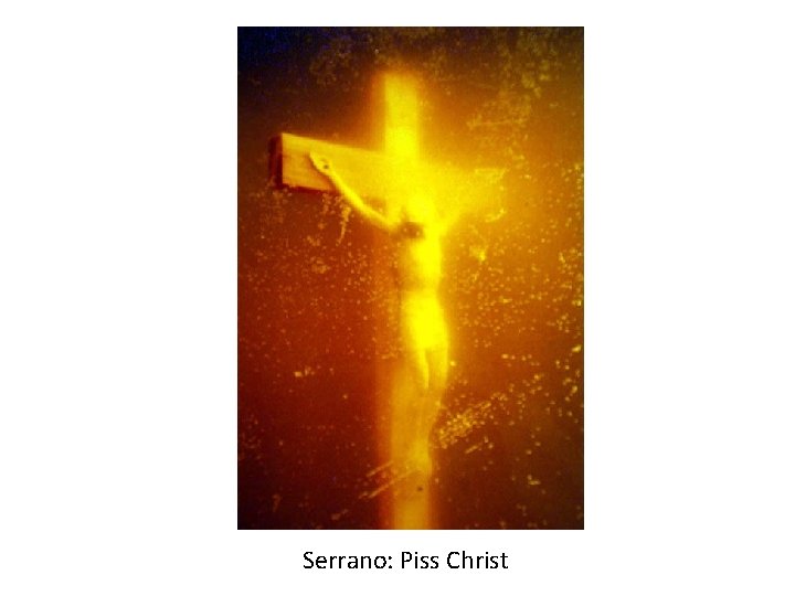 Serrano: Piss Christ 