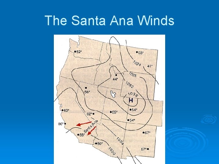 The Santa Ana Winds 