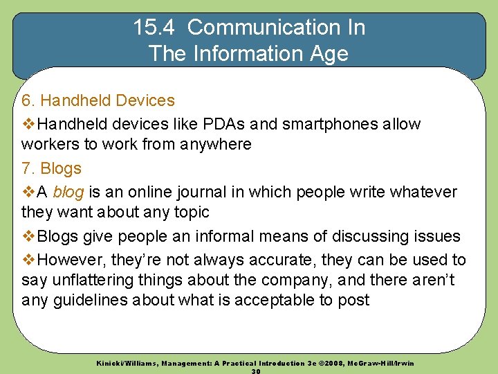 15. 4 Communication In The Information Age 6. Handheld Devices v. Handheld devices like 15. 4 Communication In The Information Age 6. Handheld Devices v. Handheld devices like