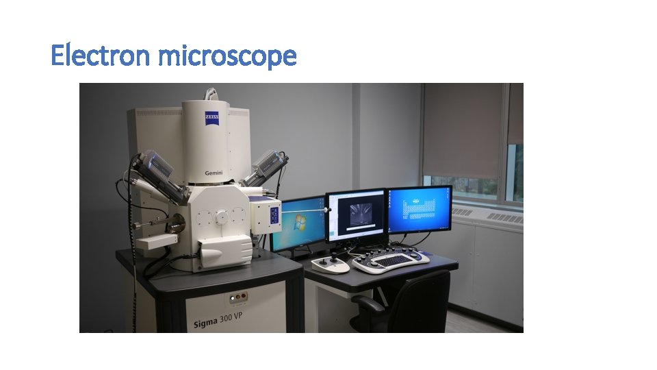 Electron microscope 