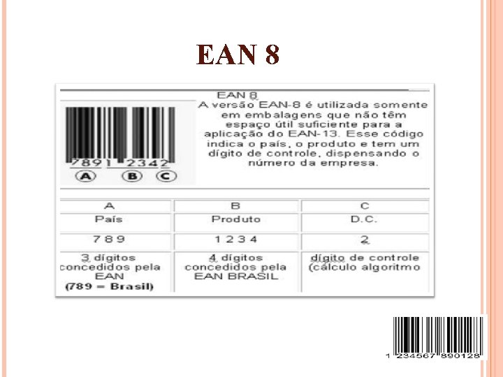 EAN 8 