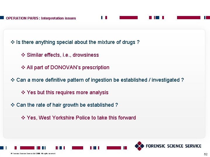 OPERATION PARIS : Interpretation issues v Is there anything special about the mixture of OPERATION PARIS : Interpretation issues v Is there anything special about the mixture of
