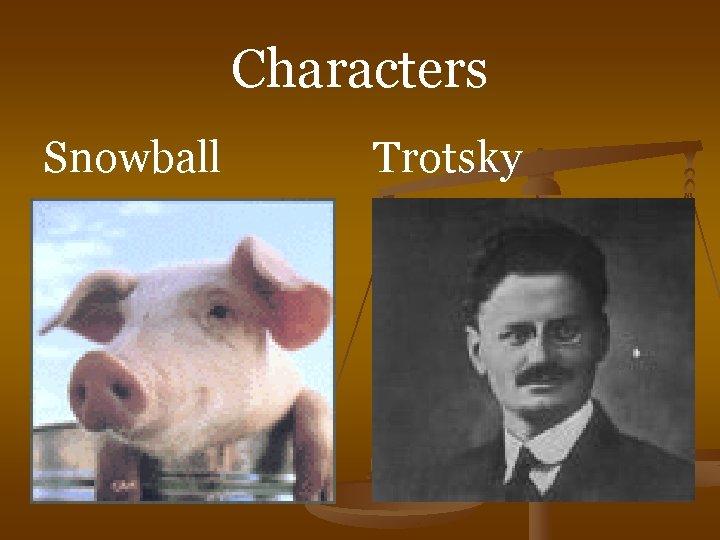 Characters Snowball Trotsky 