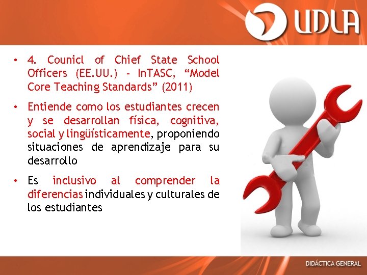  • 4. Counicl of Chief State School Officers (EE. UU. ) - In.