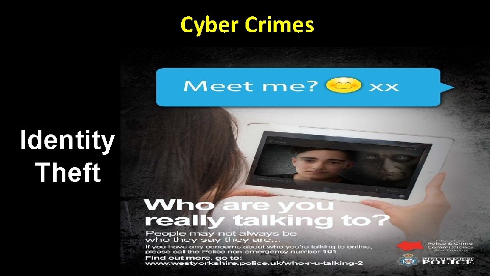 Cyber Crimes Identity Theft 