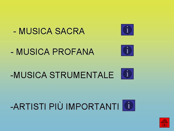 - MUSICA SACRA - MUSICA PROFANA -MUSICA STRUMENTALE -ARTISTI PIÙ IMPORTANTI 