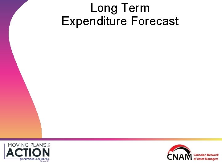 Long Term Expenditure Forecast 