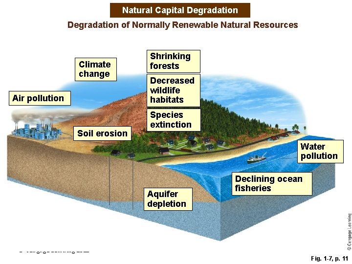Natural Capital Degradation of Normally Renewable Natural Resources Climate change Air pollution Soil erosion Natural Capital Degradation of Normally Renewable Natural Resources Climate change Air pollution Soil erosion