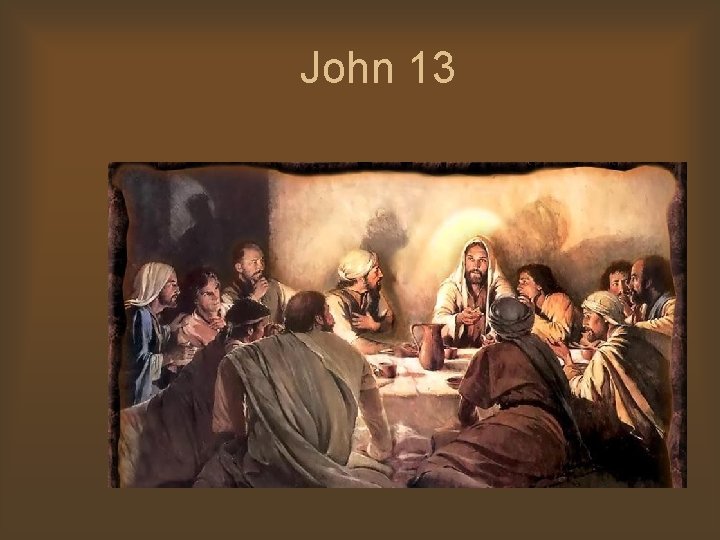 John 13 