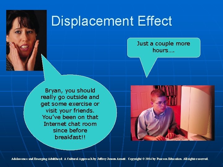 Displacement Effect Just a couple more hours…. Bryan, you should really go outside and Displacement Effect Just a couple more hours…. Bryan, you should really go outside and