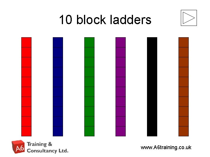 10 block ladders www. A 6 training. co. uk 