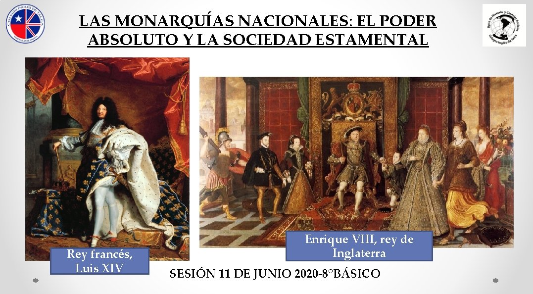 LAS MONARQUÍAS NACIONALES: EL PODER ABSOLUTO Y LA SOCIEDAD ESTAMENTAL Rey francés, Luis XIV