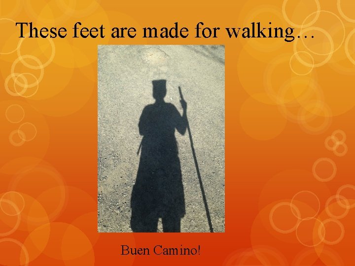 These feet are made for walking… Buen Camino! 