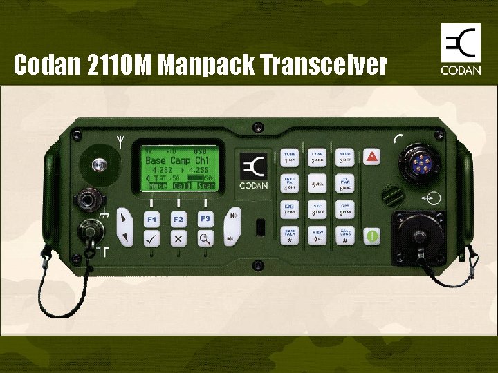 Codan 2110 M Manpack Transceiver 