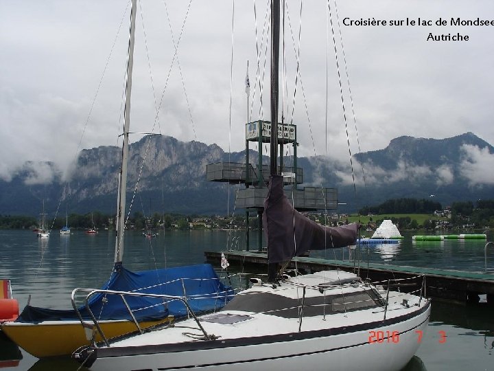 Croisière sur le lac de Mondsee Autriche 