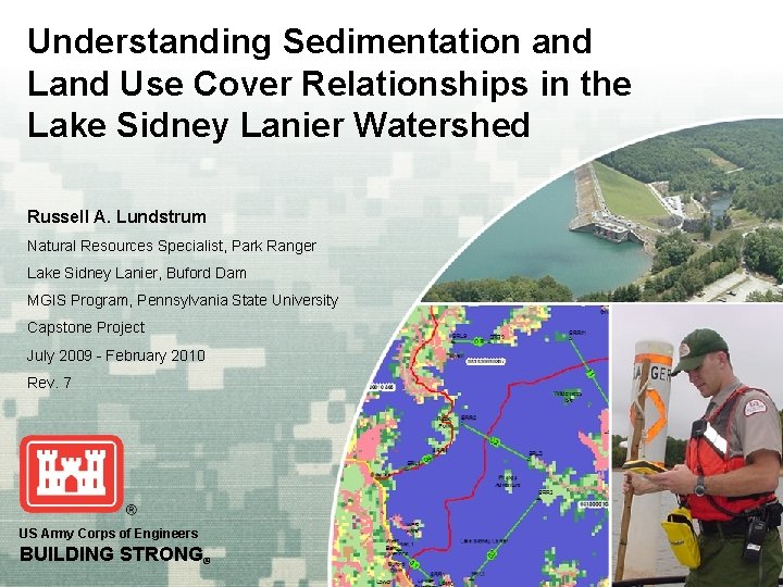 Understanding Sedimentation and Land Use Cover Relationships in the Lake Sidney Lanier Watershed Russell