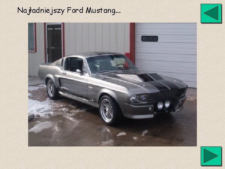 Najładniejszy Ford Mustang. . . 