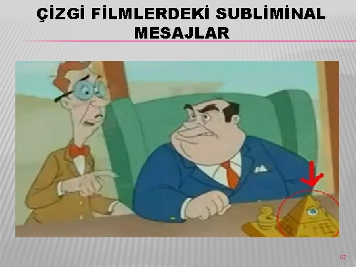 ÇİZGİ FİLMLERDEKİ SUBLİMİNAL MESAJLAR 57 