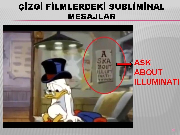 ÇİZGİ FİLMLERDEKİ SUBLİMİNAL MESAJLAR ASK ABOUT ILLUMINATI 66 