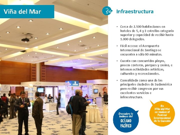 Clicdel para editar título Arica Viña Mar La Serena Infraestructura • Cerca de 2.