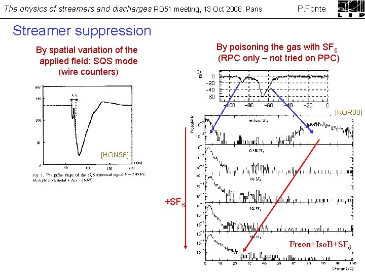 The physics of streamers and discharges RD 51 meeting, 13 Oct 2008, Paris P.