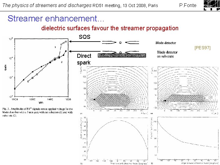 The physics of streamers and discharges RD 51 meeting, 13 Oct 2008, Paris P.