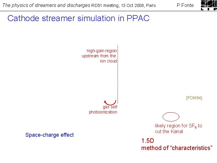 The physics of streamers and discharges RD 51 meeting, 13 Oct 2008, Paris P.